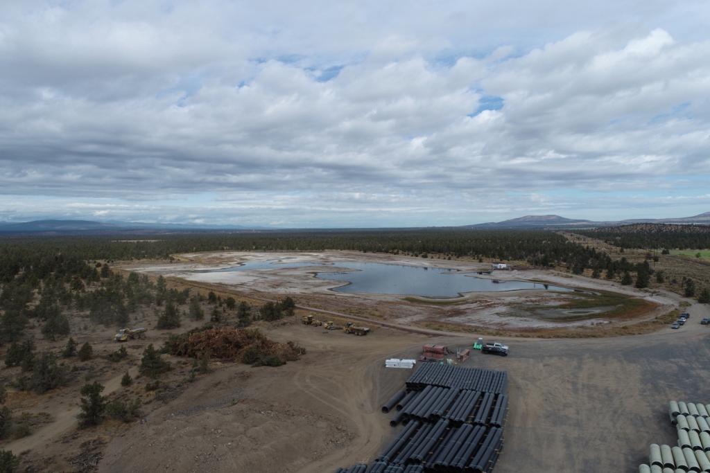 Wetland and Pipeyard Redmond, OR